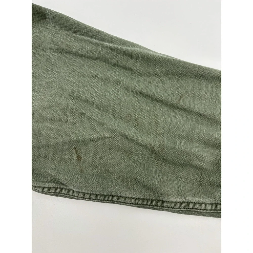 Vietnam Jacket OG-107 Coat US Army War Fatigue Cotton Sateen Vintage Green